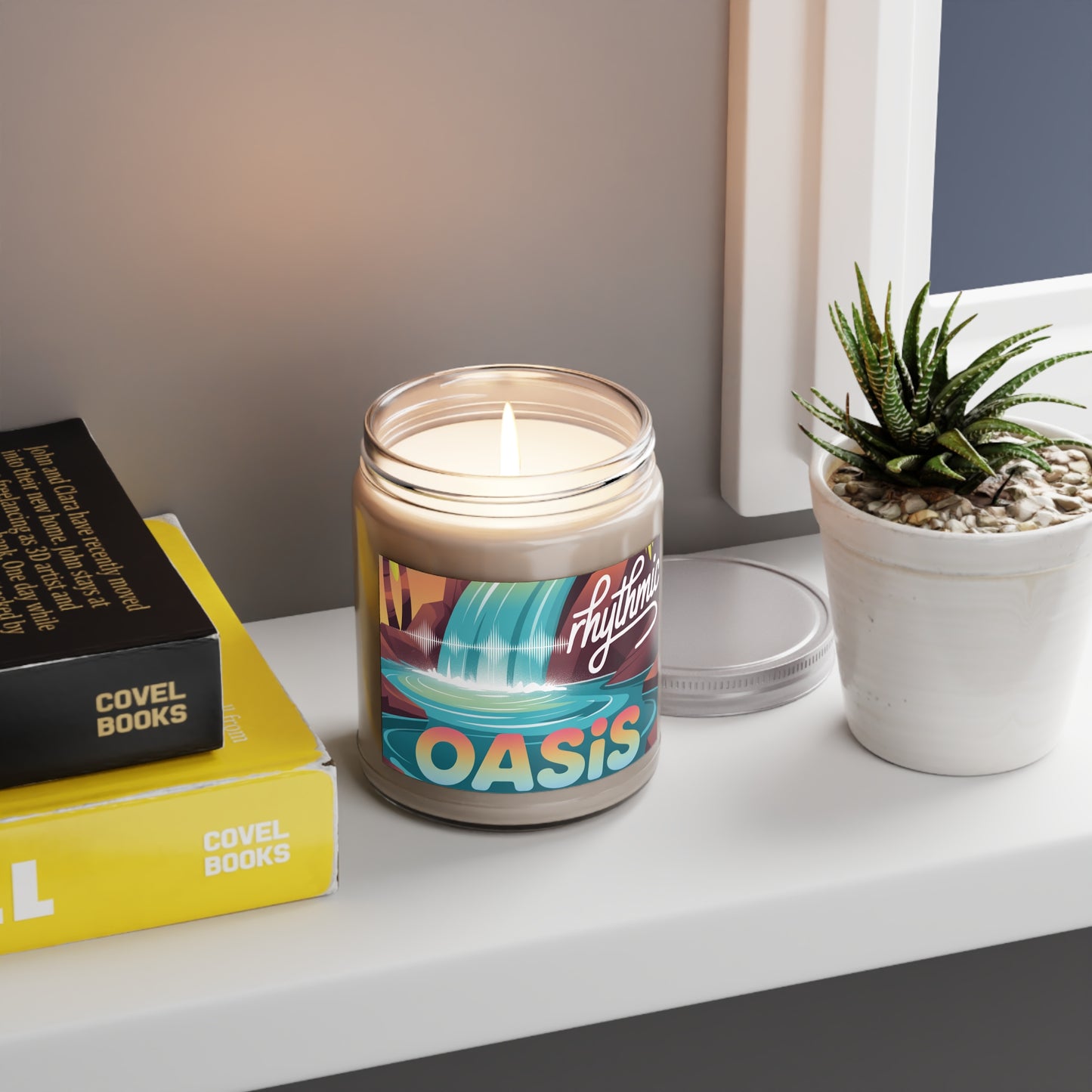 Relaxing Scented Candles for Home, Oasis Candle for Aromatherapy, Eco-Friendly Candle Gift, Relaxation Light, Home Decor, Birthday Gift