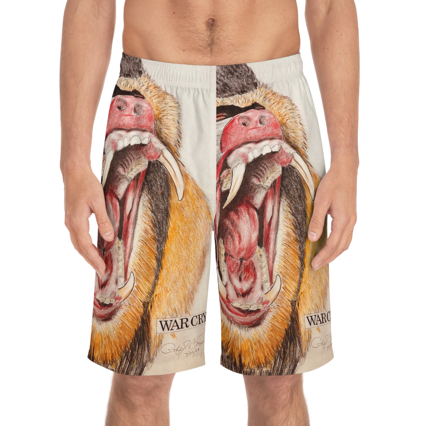 Vibrant Men's Board Shorts | Unique Beachwear for Summer Fun, Vibrant Colors, Animal Print, Perfect Gift for Beach Lovers, Swim Style