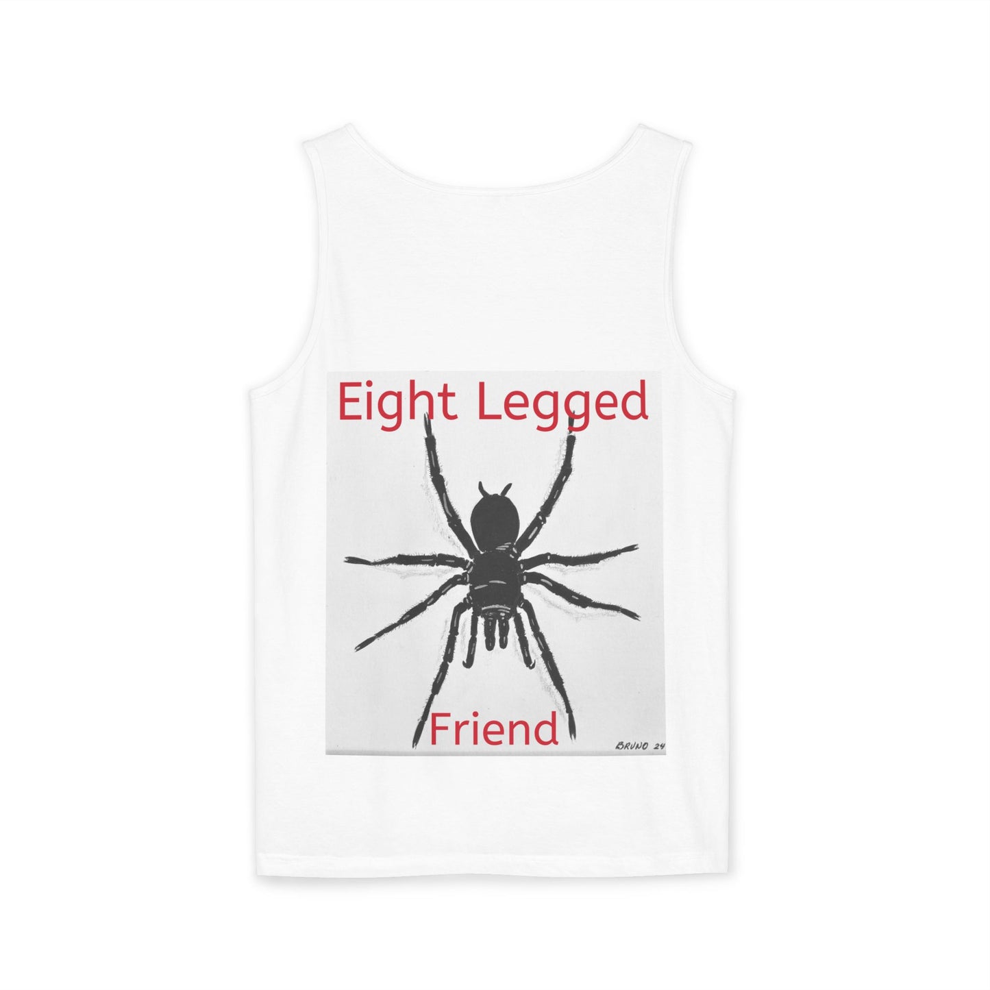 Wildlife Art Tank Top, Unisex Graphic Tank, Baboon and Spider Designs, Summer Casual Wear, Unique Nature Gifts