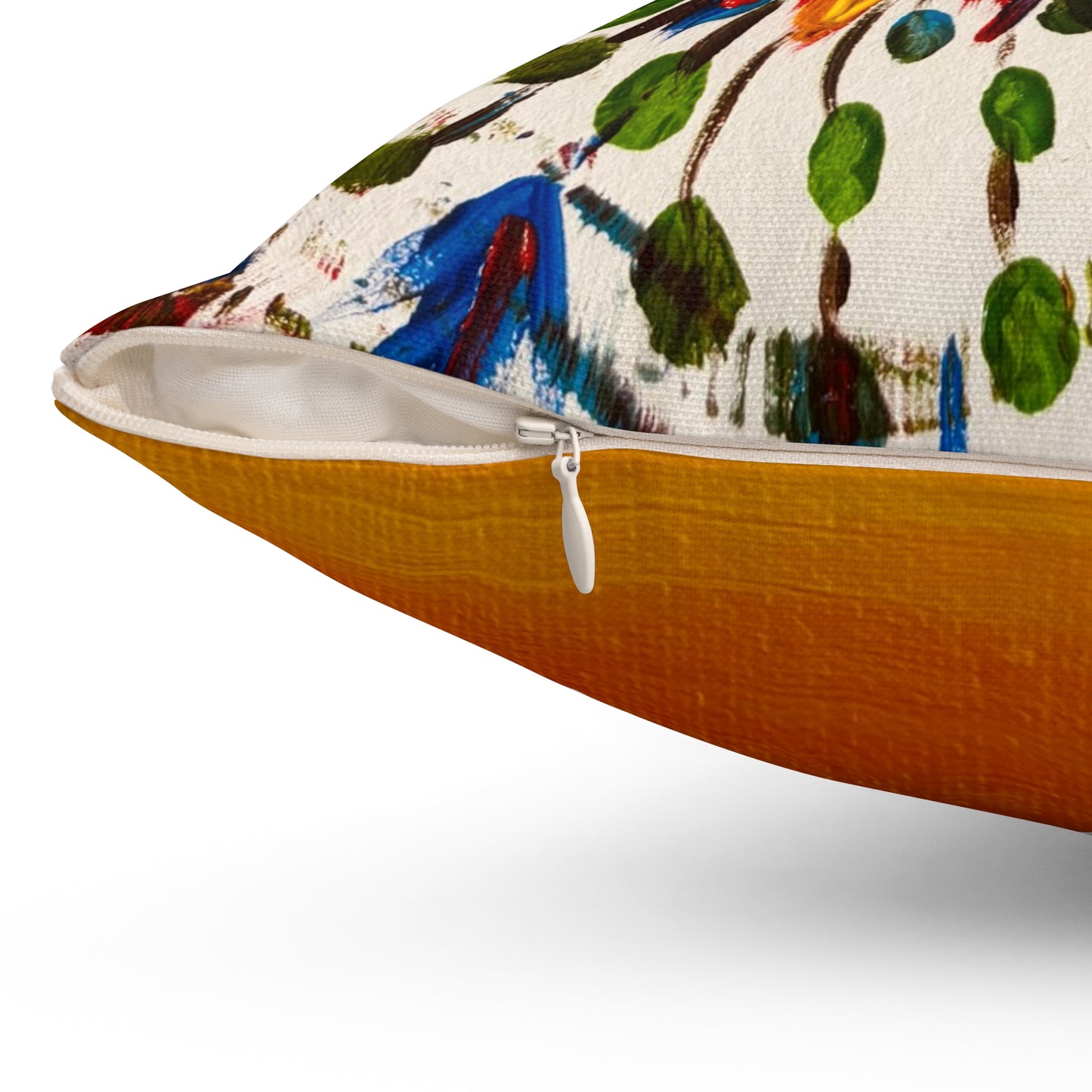 Spun Polyester Square Pillow