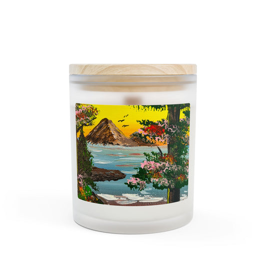 Serene Landscape Candle, Aromatherapy Gift, Home Decor, Relaxation, Nature-Inspired
