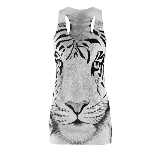 Women's Cut & Sew Racerback Dress (AOP)