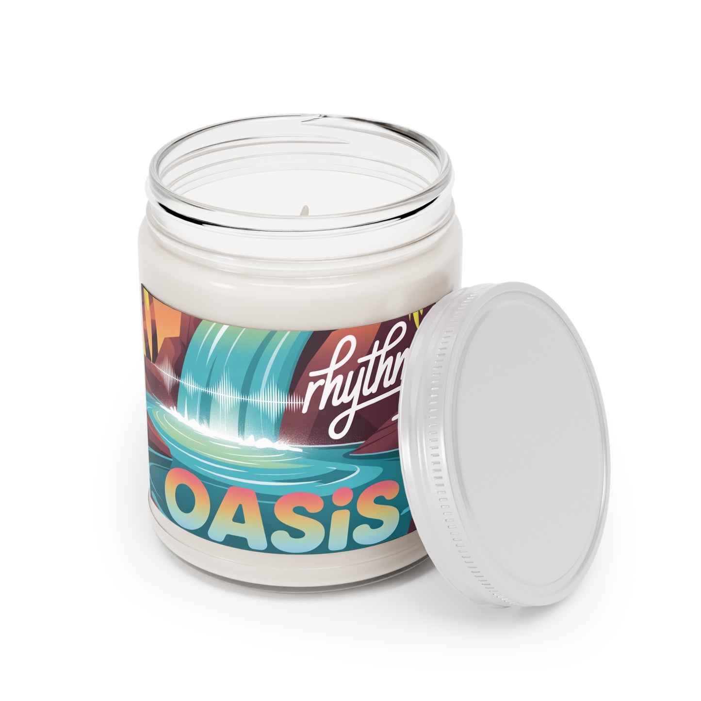 Relaxing Scented Candles for Home, Oasis Candle for Aromatherapy, Eco-Friendly Candle Gift, Relaxation Light, Home Decor, Birthday Gift