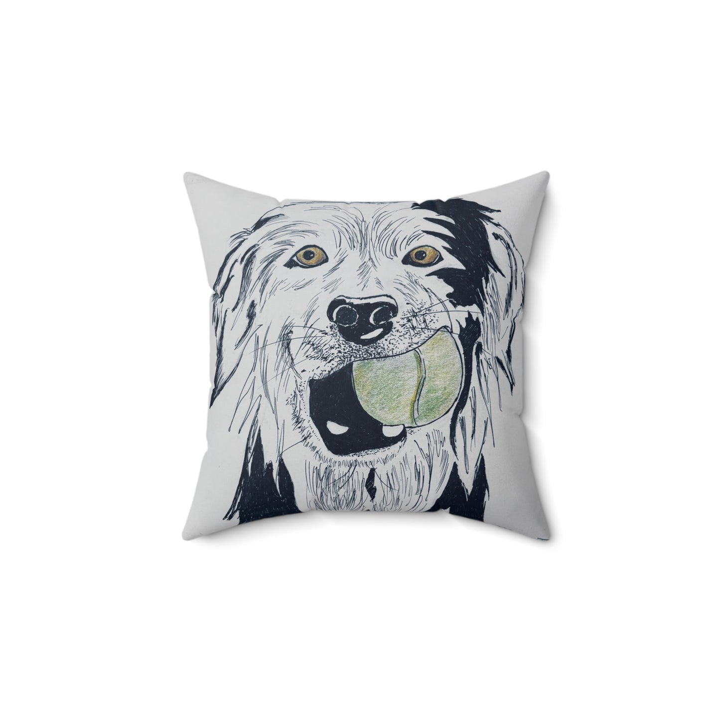 Spun Polyester Square Pillow