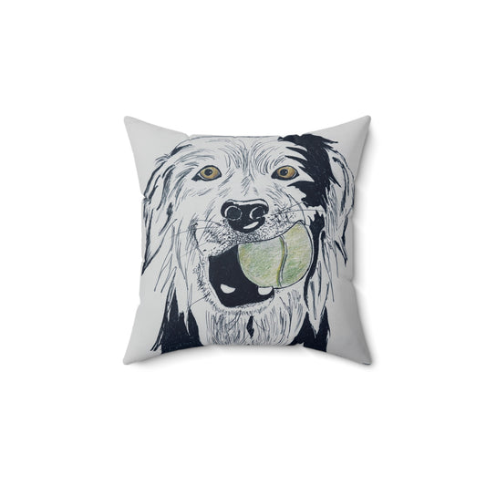 Spun Polyester Square Pillow