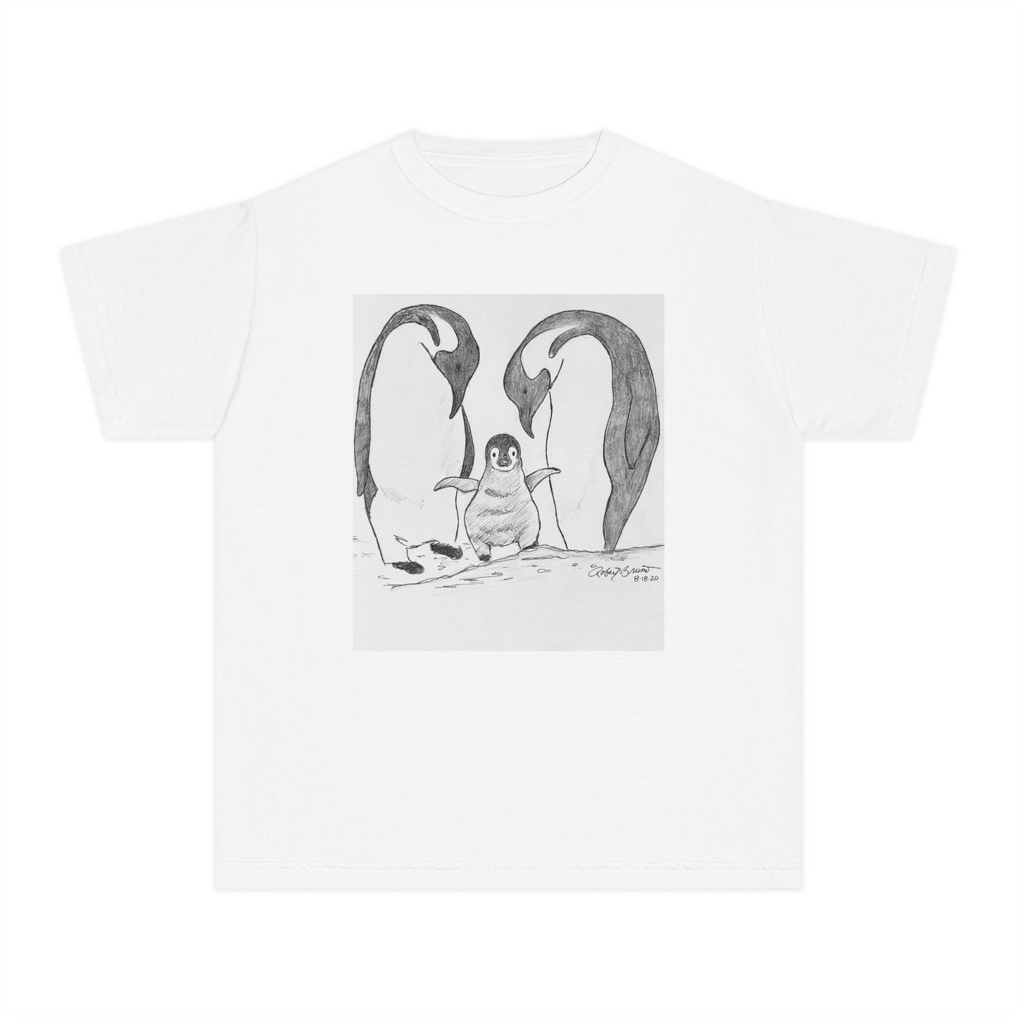 Youth Artistic Tee - Unique, Playful Graphic, Gift for Kids, Birthday Apparel, Casual Wear, Creative Expression