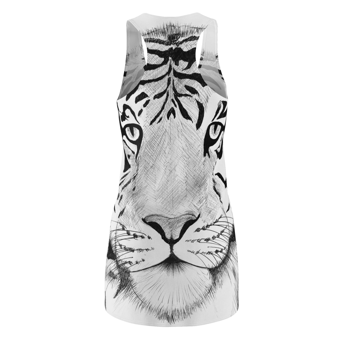 Women's Cut & Sew Racerback Dress (AOP)