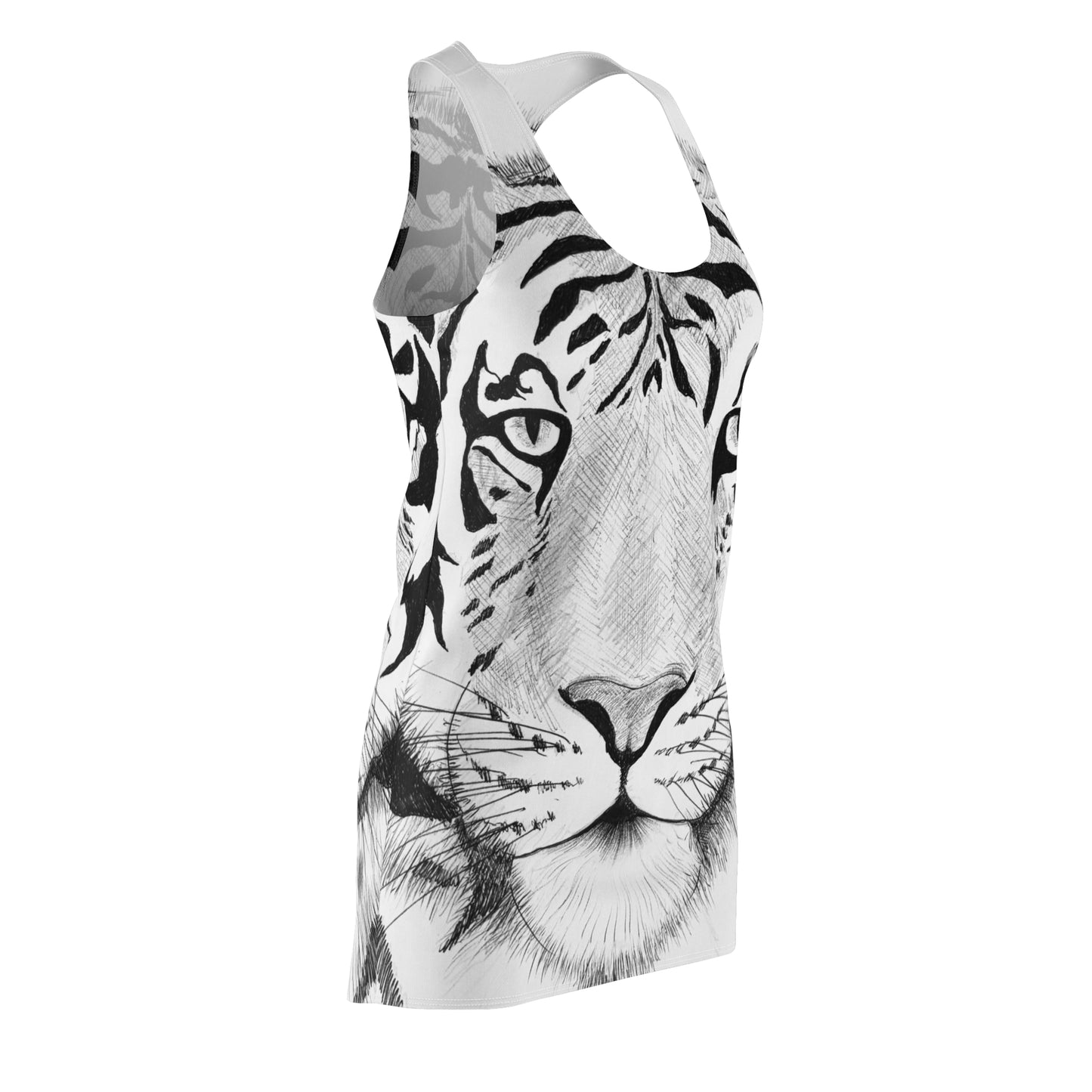 Women's Cut & Sew Racerback Dress (AOP)